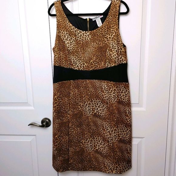 SWAK Dresses & Skirts - NEW SWAK Leopard print plus size Dress 1x